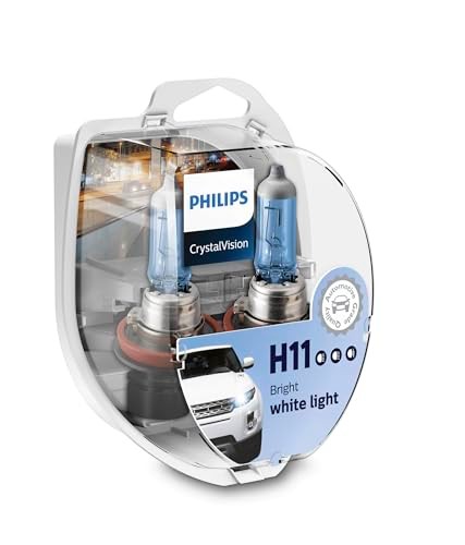 Philips H11 Crystal Vision Ampul 2 Adet + Park Ampülü Hediye