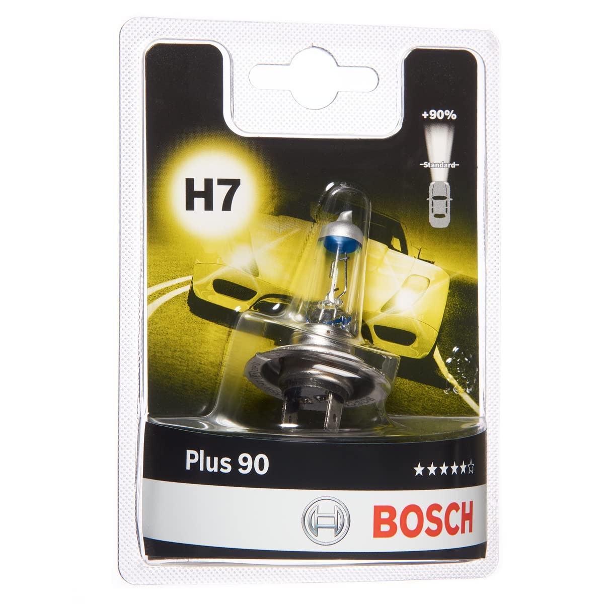 Bosch H7 Plus 90 Far Ampulü 12 V, 55 W(1 Adet)