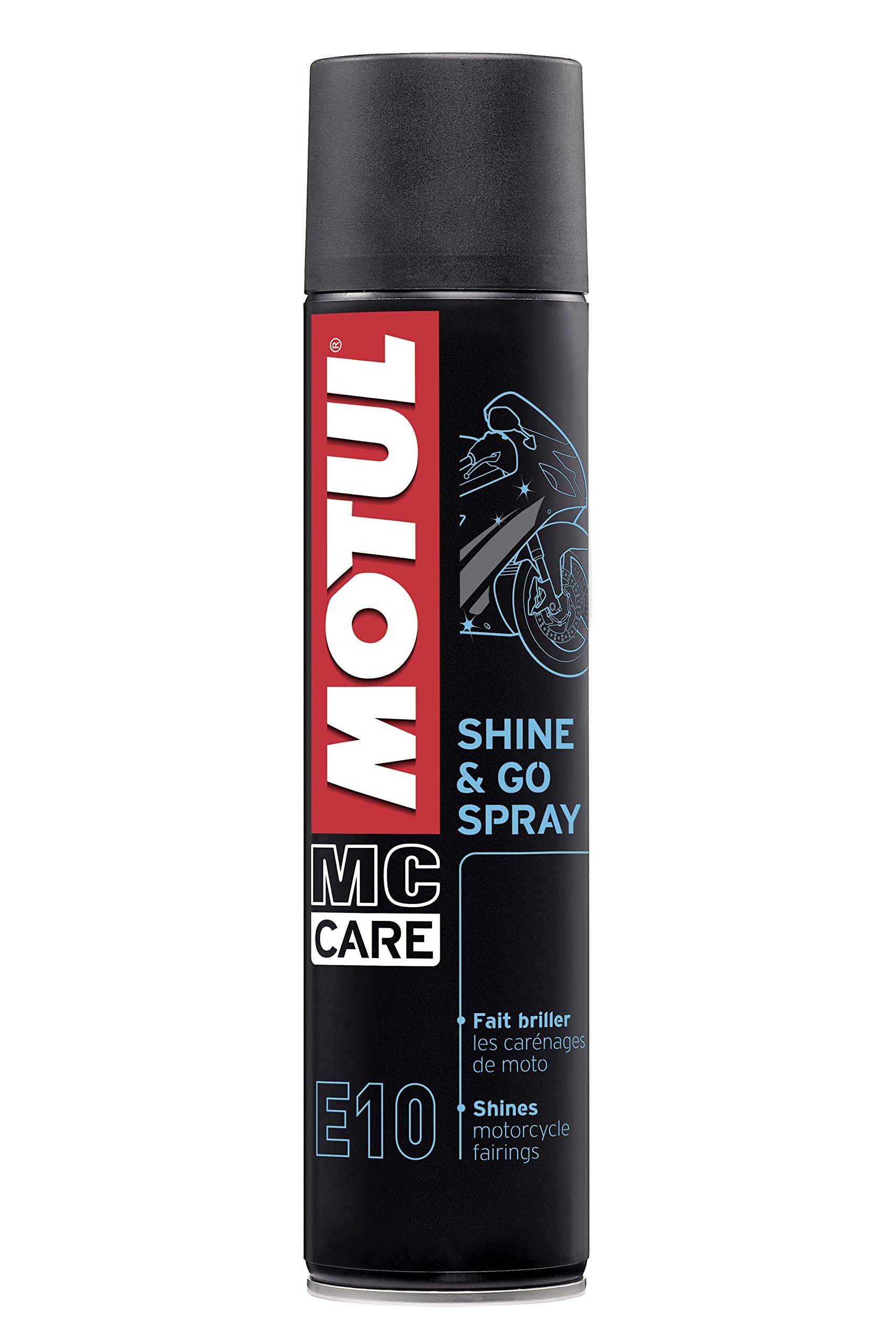 Motul E10 Shine & Go Spray 400 ML Parlatıcı Sprey