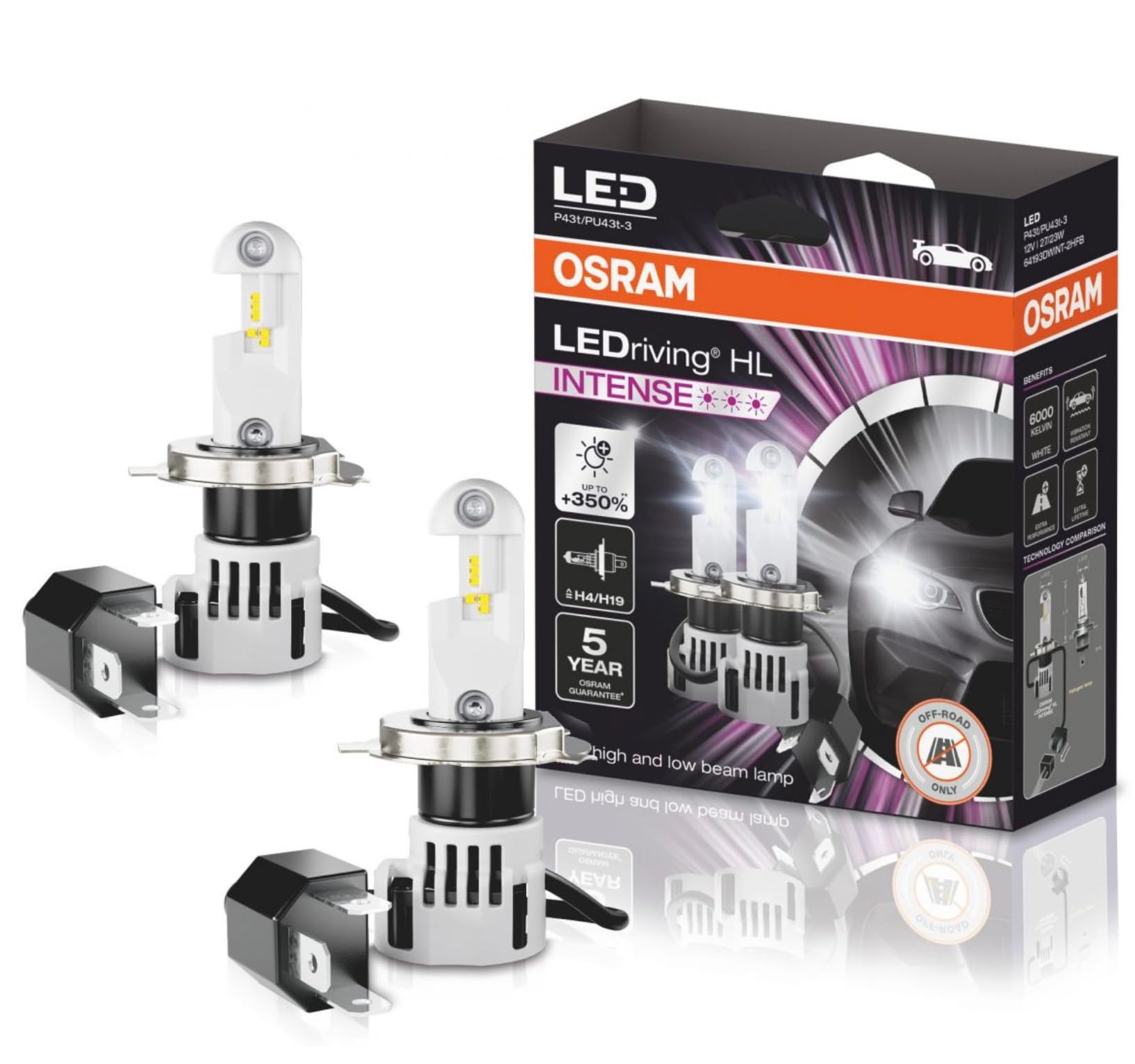 Osram 64193DWINT-2HFB27/23W12VP43T4X2TR3C
