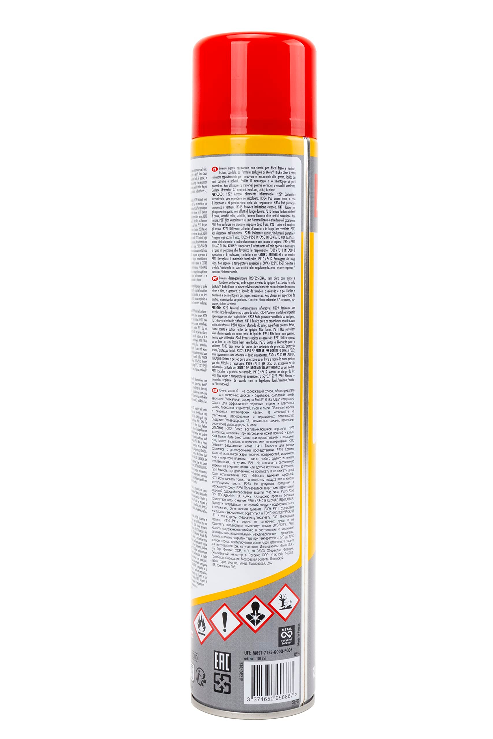 Motul Brake Clean 750 ML Fren Balata Temizleme Sipreyi