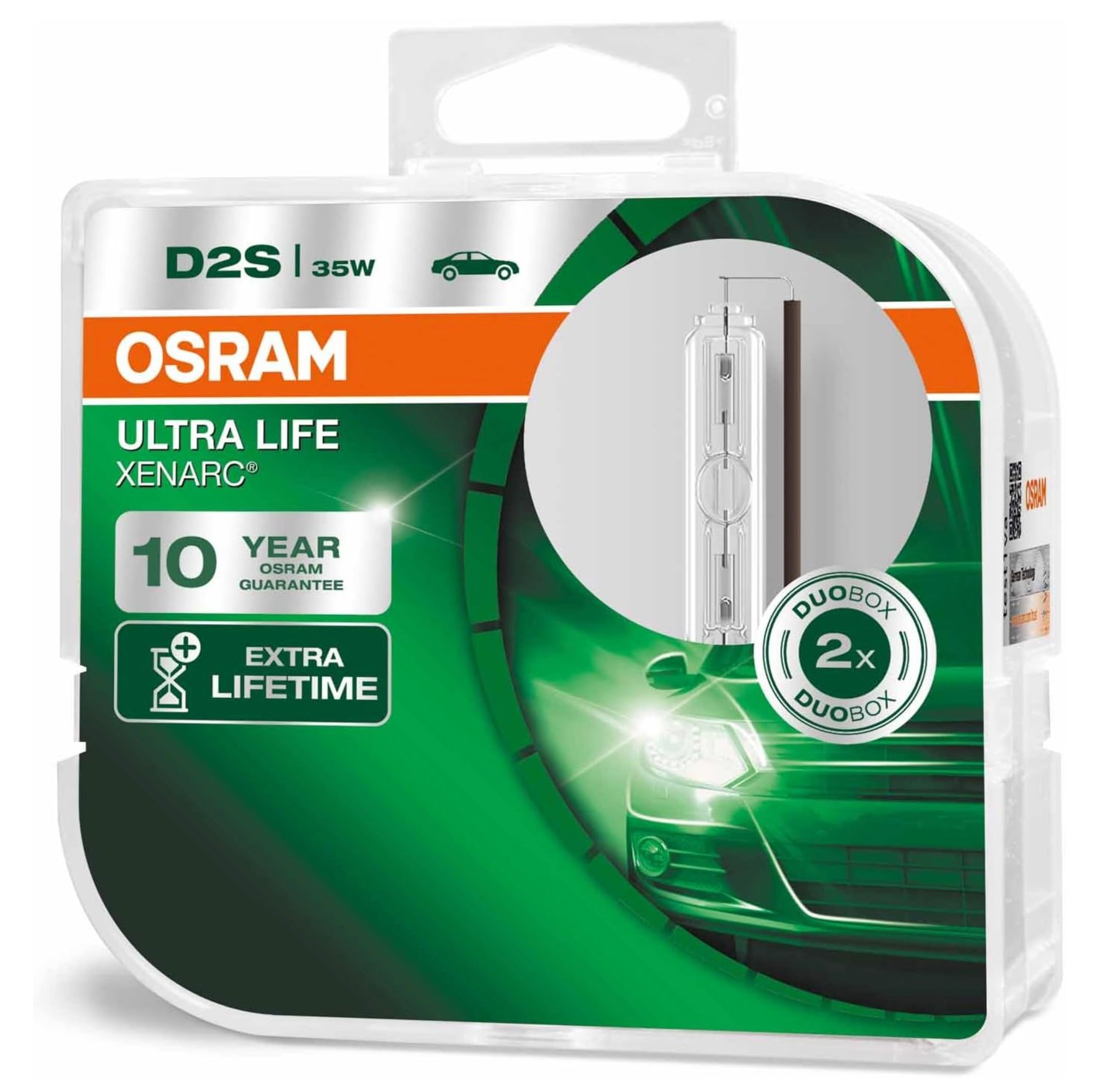 OSRAM D2S 10 Yıl Garantili Xenarc Ultra Life HID Xenon (2 Adet