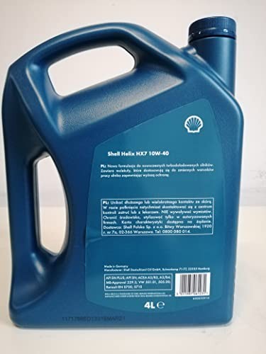 Shell helıx hx7 10w-40