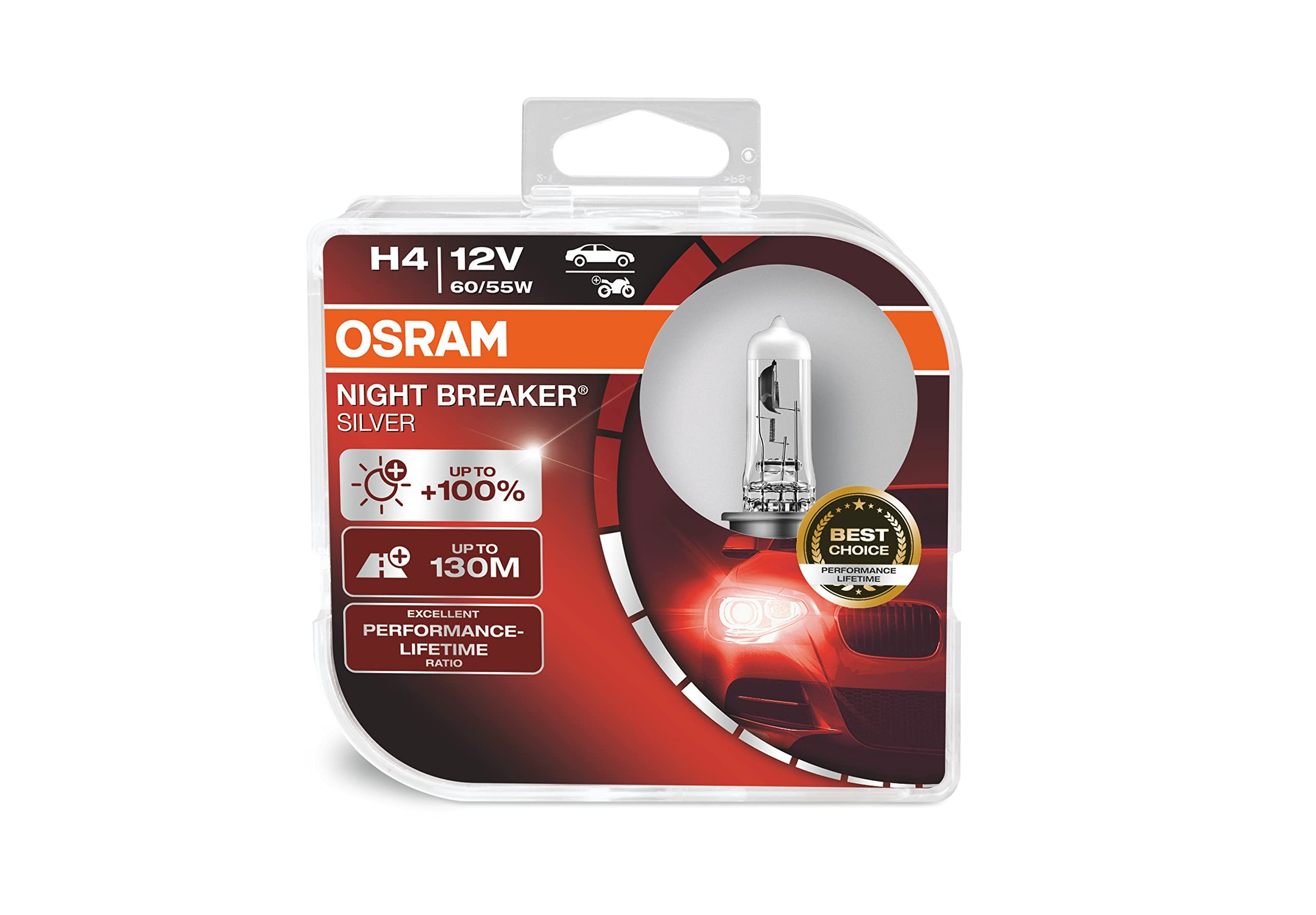 Osram Night Breaker Silver H4 Ampul 64193NBS +100% Fazla Işık