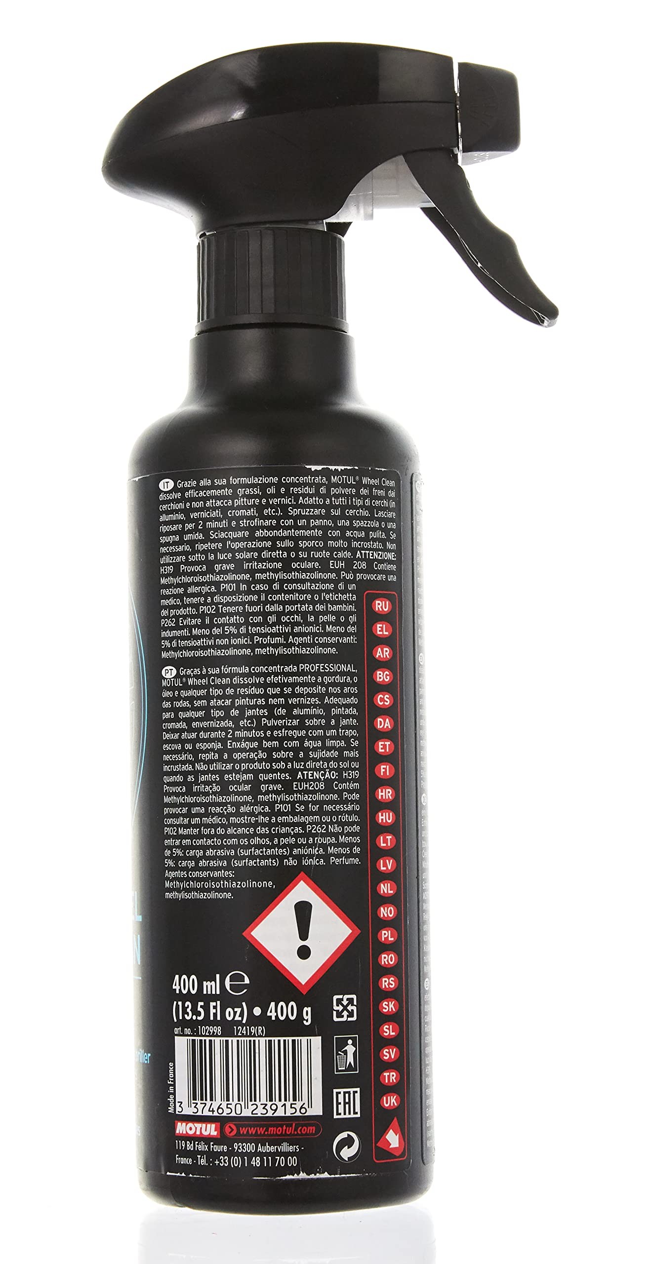 MOTUL E3 WHELL CLEAN 400 ML