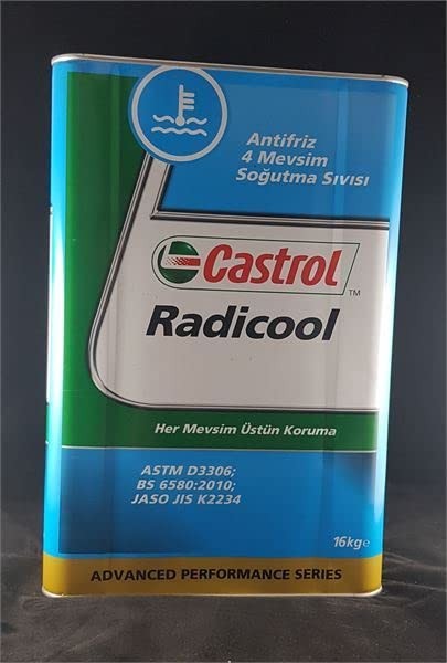 CASTROL ANT-M-16 CASTROL ANTİFİRİZ 16KG RADICOOL MAVİ