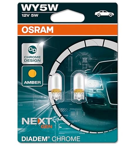 Osram T10 WY5W 12V 5W Dipsiz Krom Diadem
