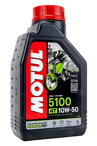 Motul 5100 10W/50 4T 1 Lt 4 Zamanlı Technosynthese Motosiklet Yağı