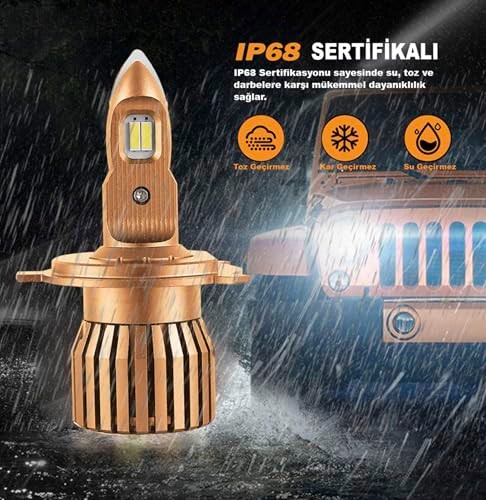 Joyecar H4 F10 Kurşun Serisi LED Xenon Far Ampulü