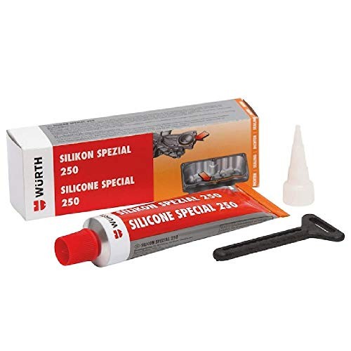 Würth Silikon Sıvı Conta 250 (Renk: Siyah) 70 ml