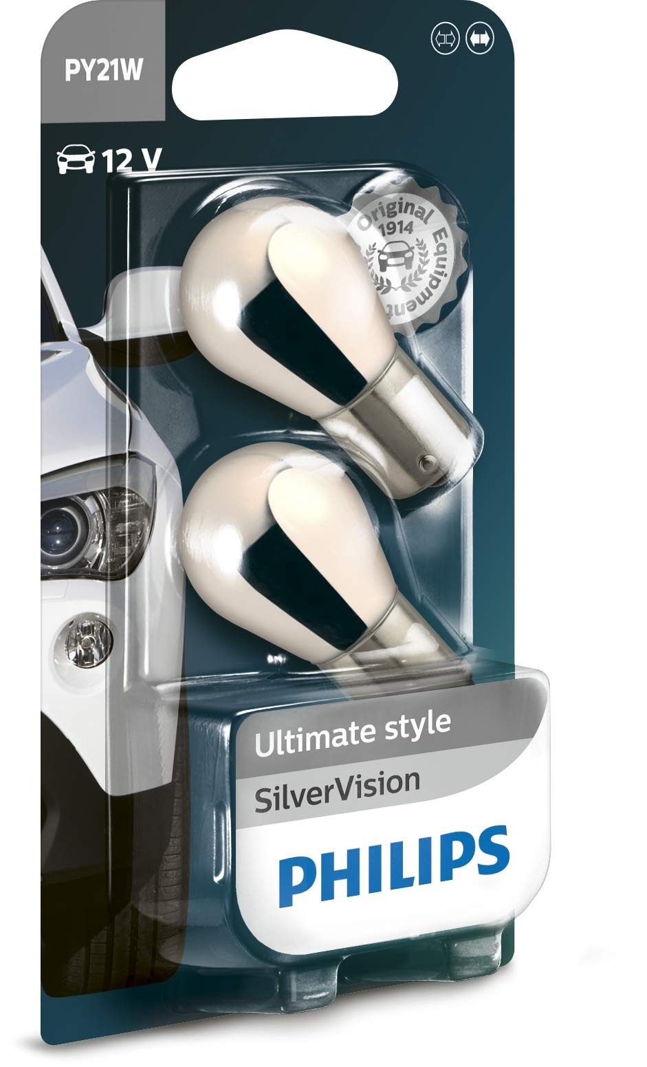 Philips Silver Vision PY21W Ampul