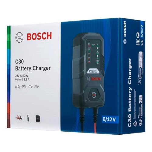 Bosch C30 Akü Şarj Cihazı 6/12V
