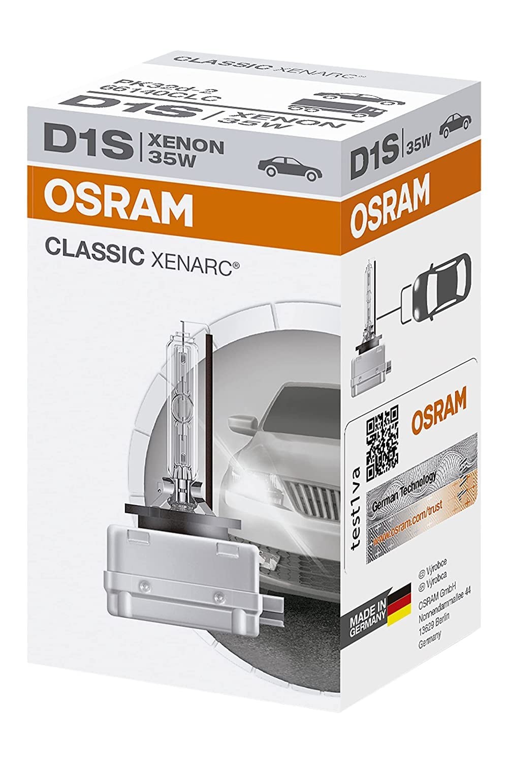 Osram N10566101- 66140 CLC- XENON AMPUL D1S 4300K