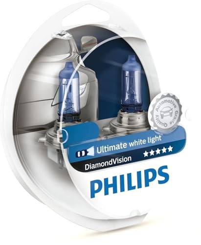 Philips H4 Xenon Beyaz Farlar, 5000K, 60/55W, Ampul Takımı