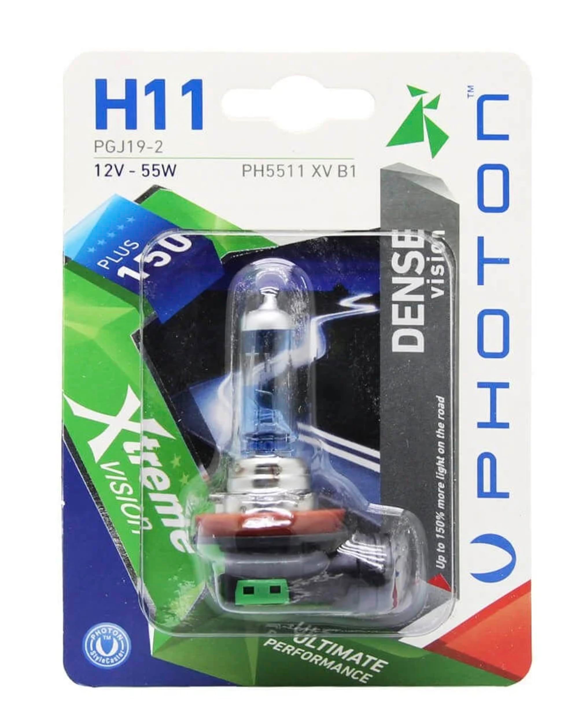 Photon Xtreme Vision H11 PGJ19-2 12V 55W Far Ampulü