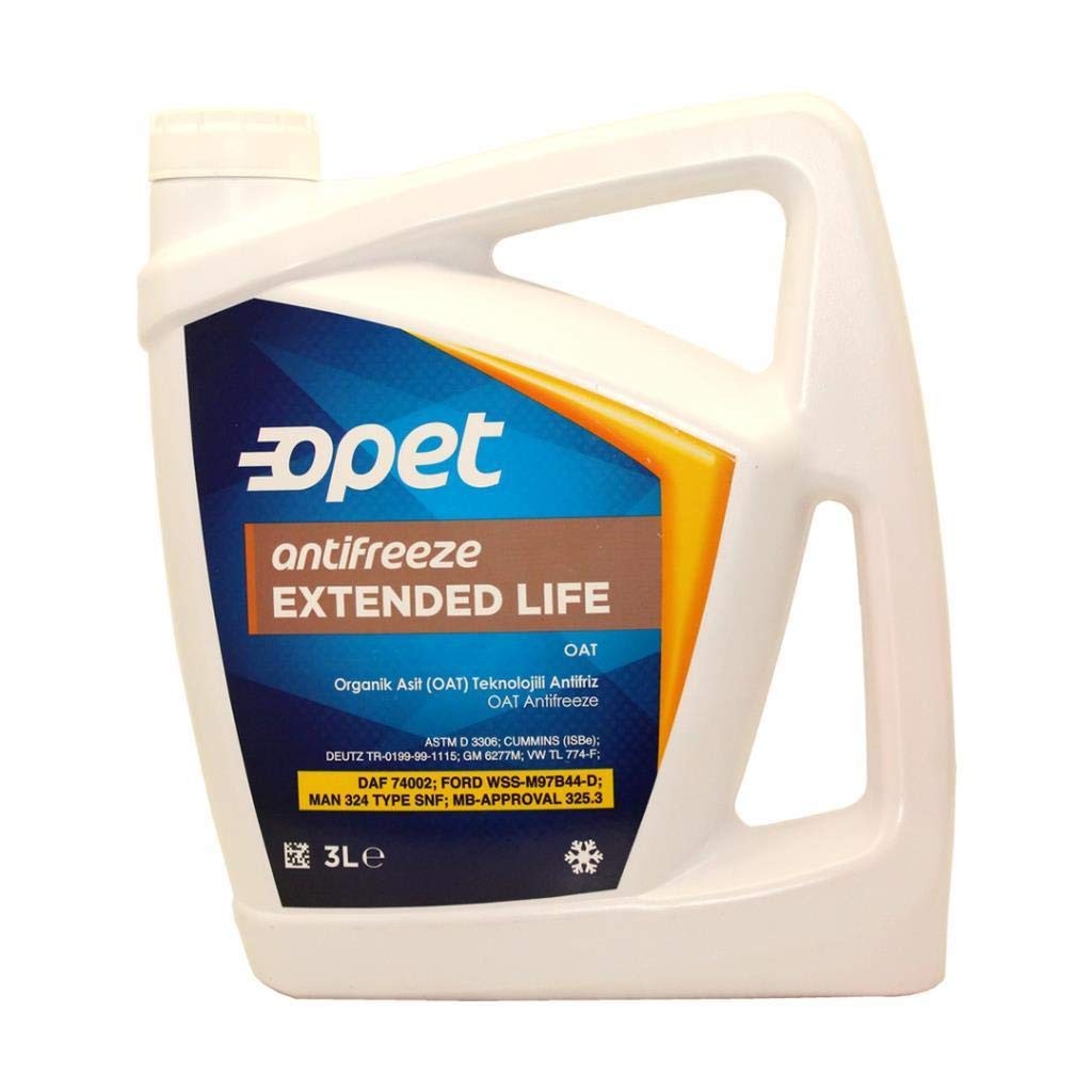 Opet Extended Life Antifriz Kırmızı 3Lt