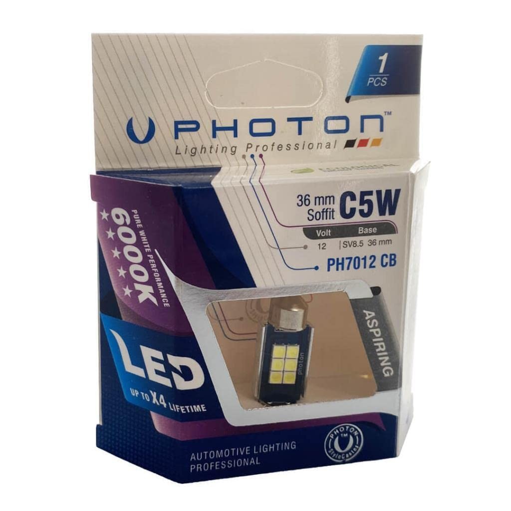 Photon C5W 36mm 12V Beyaz Araç İç Mekan LED Ampul