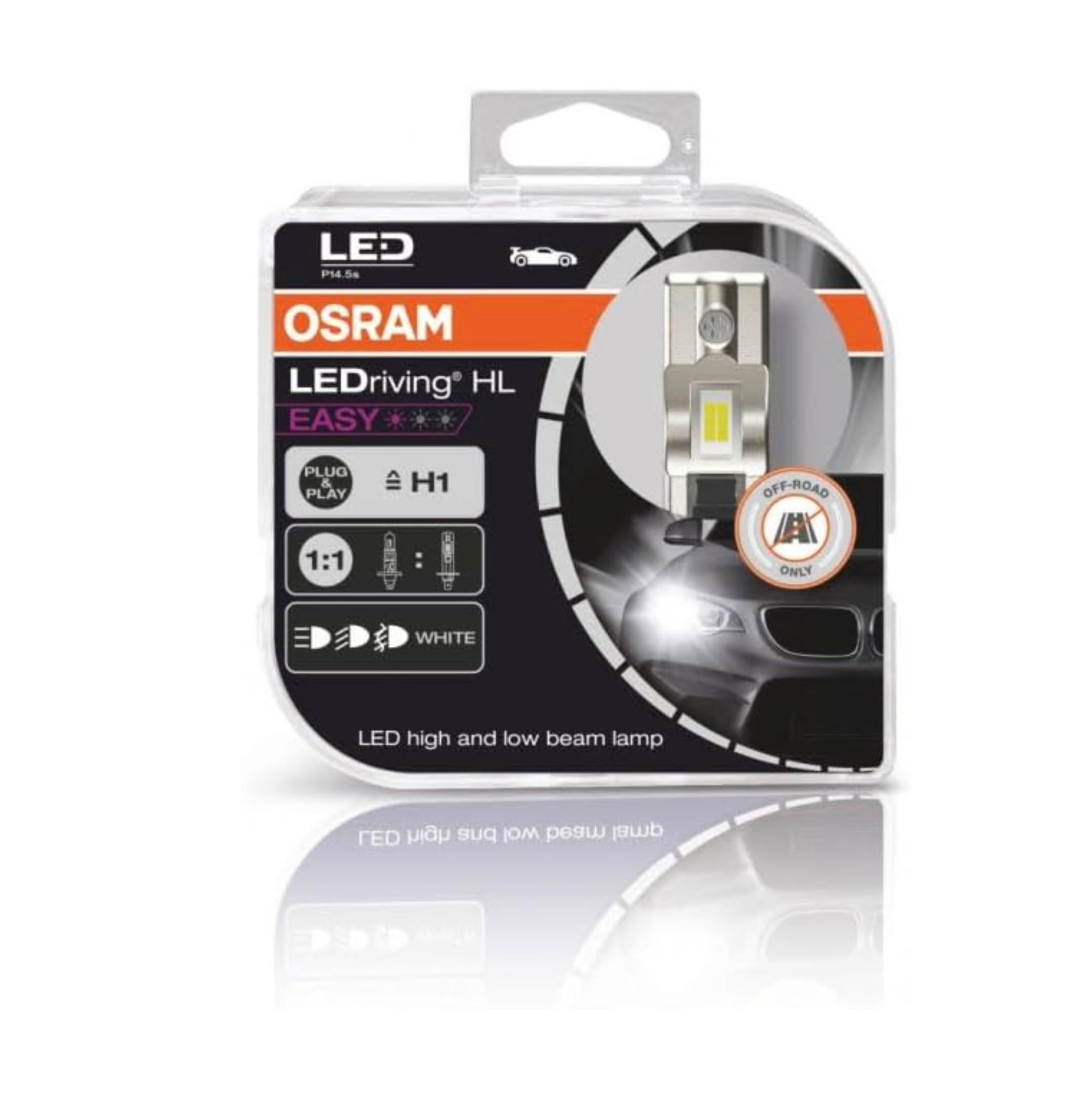 Osram H1 Ledriving Hl Easy 12V LED Far Ampulü (Takım - 2ADET)