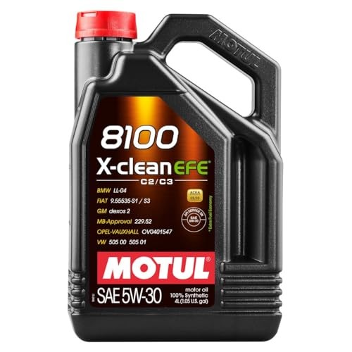 Motul 8100 X-Clean Efe 5W30 4 Litre MotorYağı Dexos 2