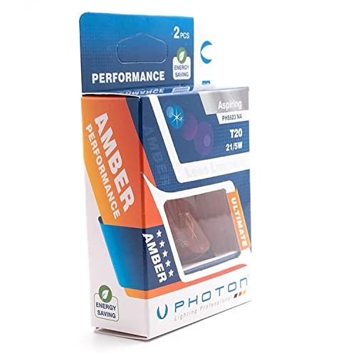 Photon T20 21/5W 12V Çift Devre Naturel Amber Turuncu