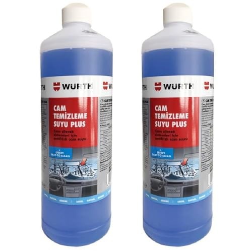 Würth 2x Konsantre Antifrizli Cam Temizleme Suyu Plus 1000 ml