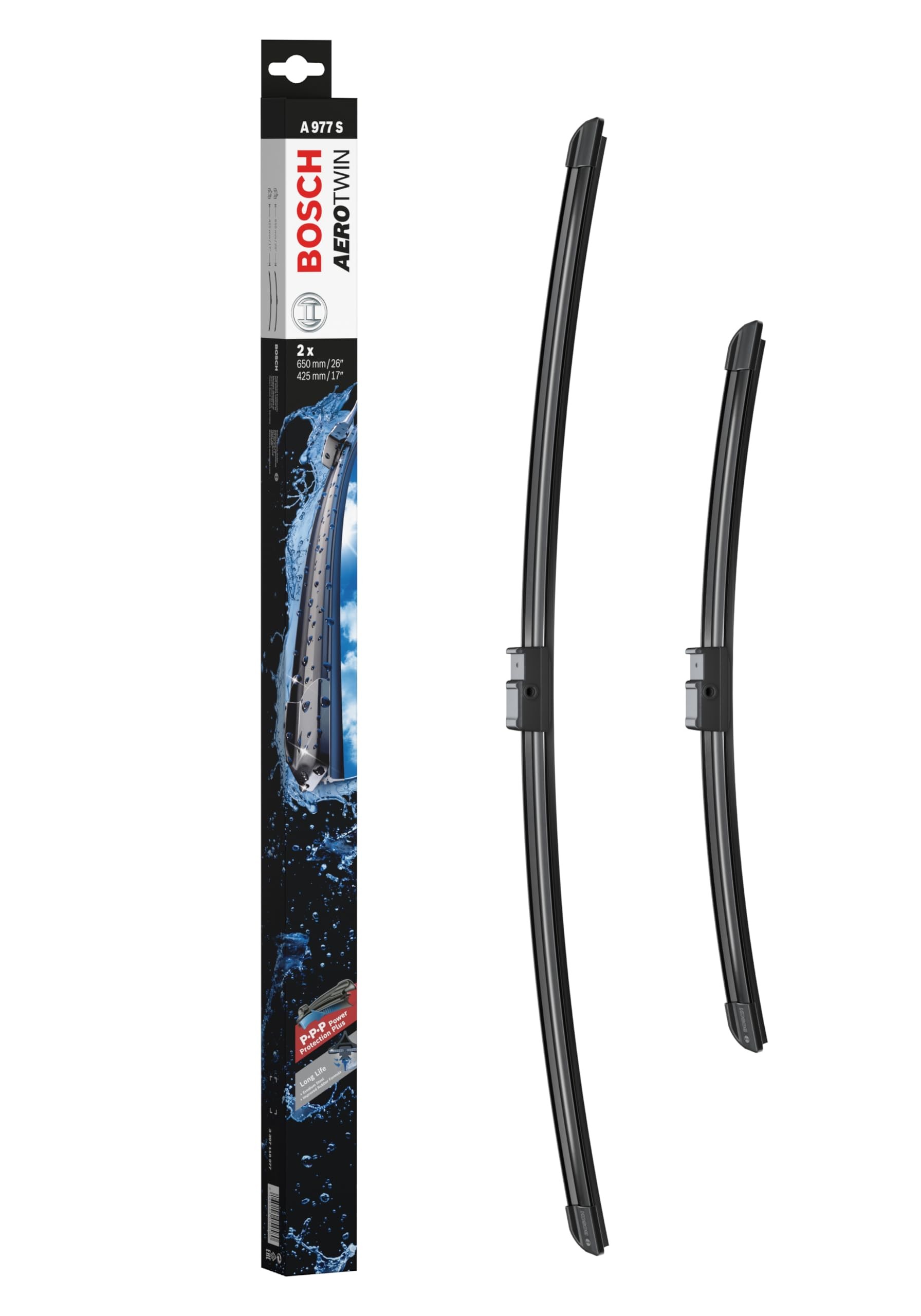 BOSCH Aerotwin Silecek Seti Ford Focus 2 (2004-2011), Peugeot 207 (2007-2012) [650/425 mm] A977S 3397118977
