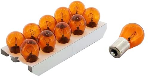 Philips PY21W Turuncu Sinyal Ampulü, 12 V 21 W BAU15s, 10'lu Paket