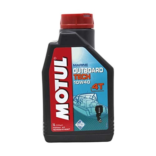 Motul Outboard Tech 4T 10W40 1 Litre Motor Yagi