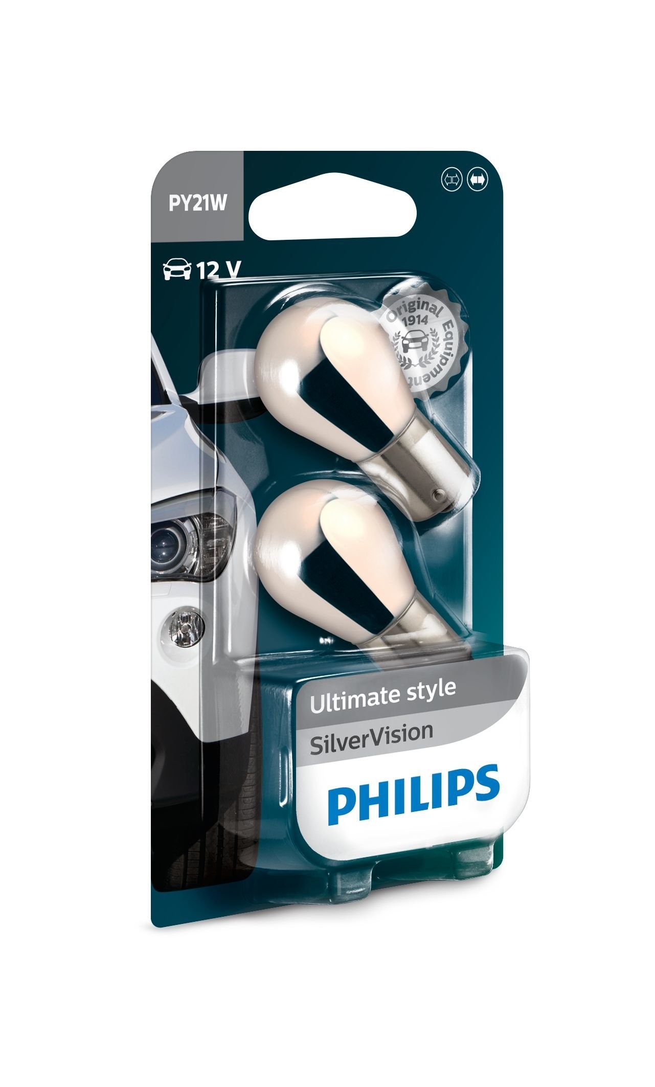 Philips Silver Vision PY21W Ampul