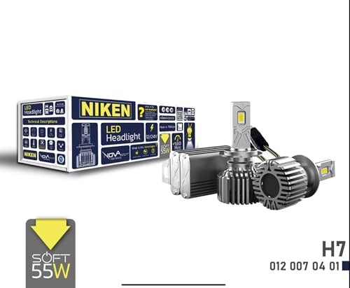 Niken H7 LED Xenon Nova Soft Serisi Far,(55W sabit arıza ışığı yakmaz)
