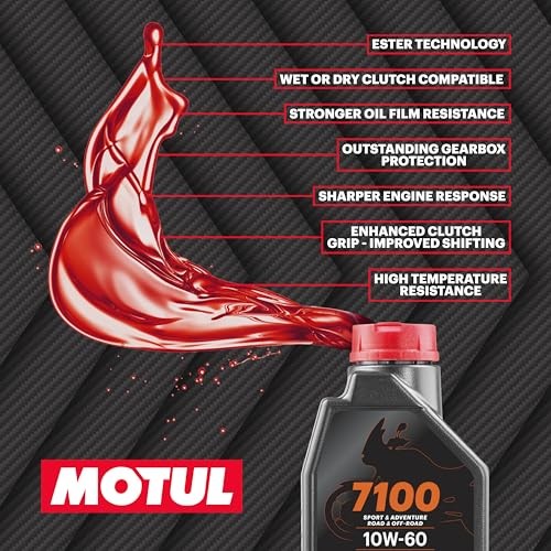 Motul 7100 10W60 4T 1 Litre Motosiklet Yagi