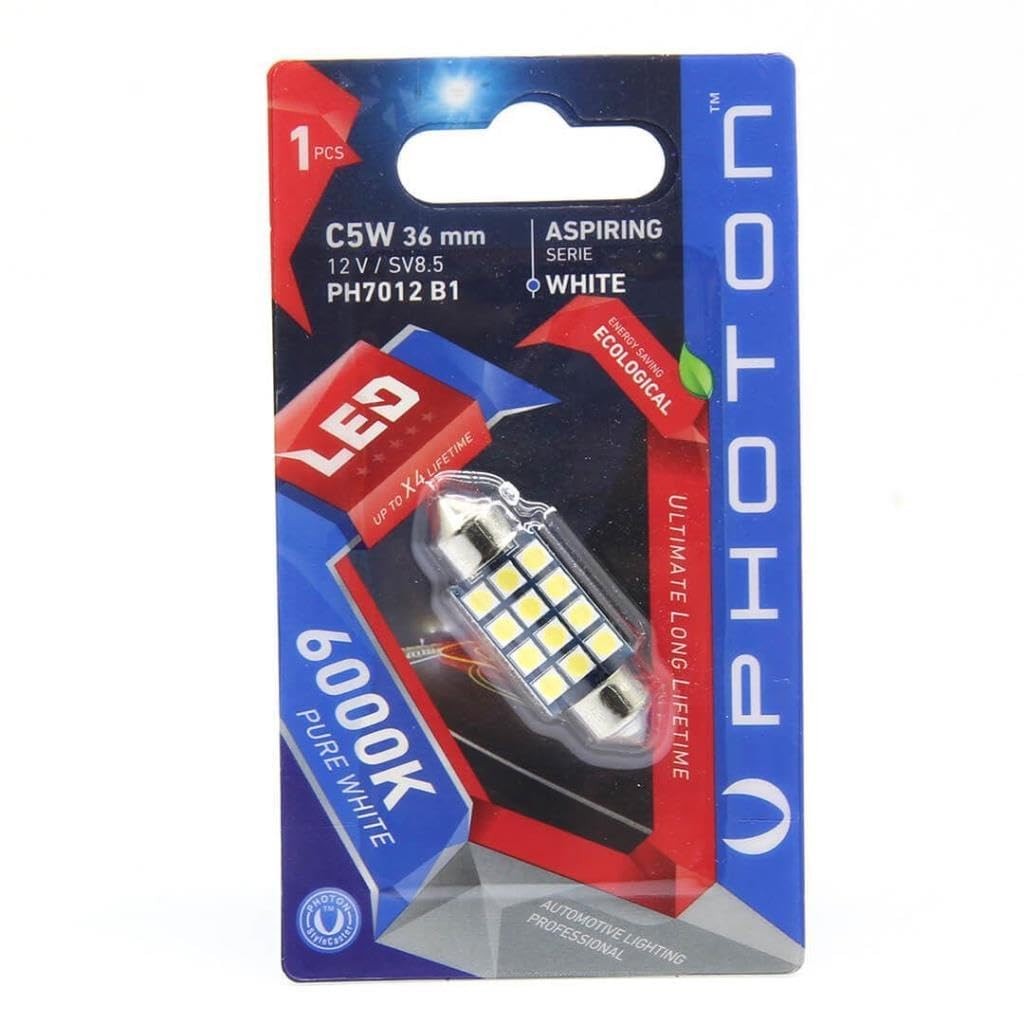 Photon C5W 36mm 12V Beyaz Araç İç Mekan LED Ampul