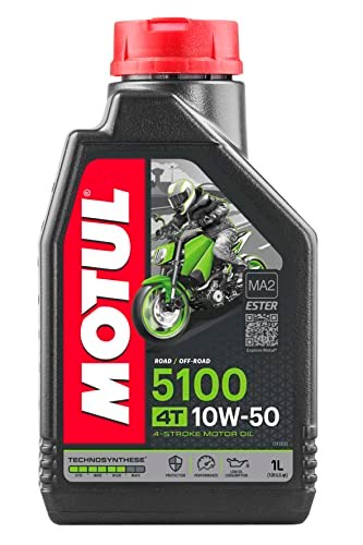 Motul 5100 10W/50 4T 1 Lt 4 Zamanlı Technosynthese Motosiklet Yağı