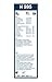 BOSCH Rear Arka Silecek Ford Fiesta (2002-2008), Seat Leon (2006-2008) [280 mm] H595 3397004595