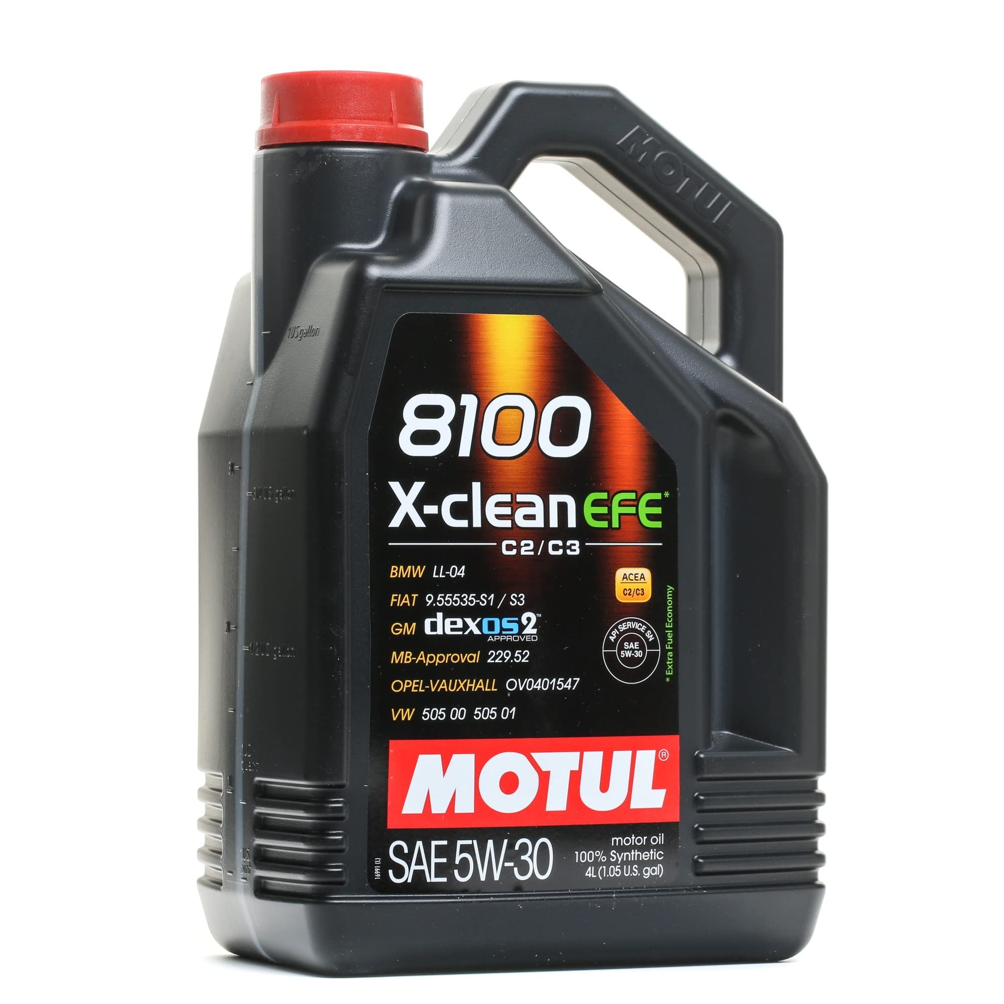 Motul 8100 X-Clean Efe 5W30 4 Litre MotorYağı Dexos 2