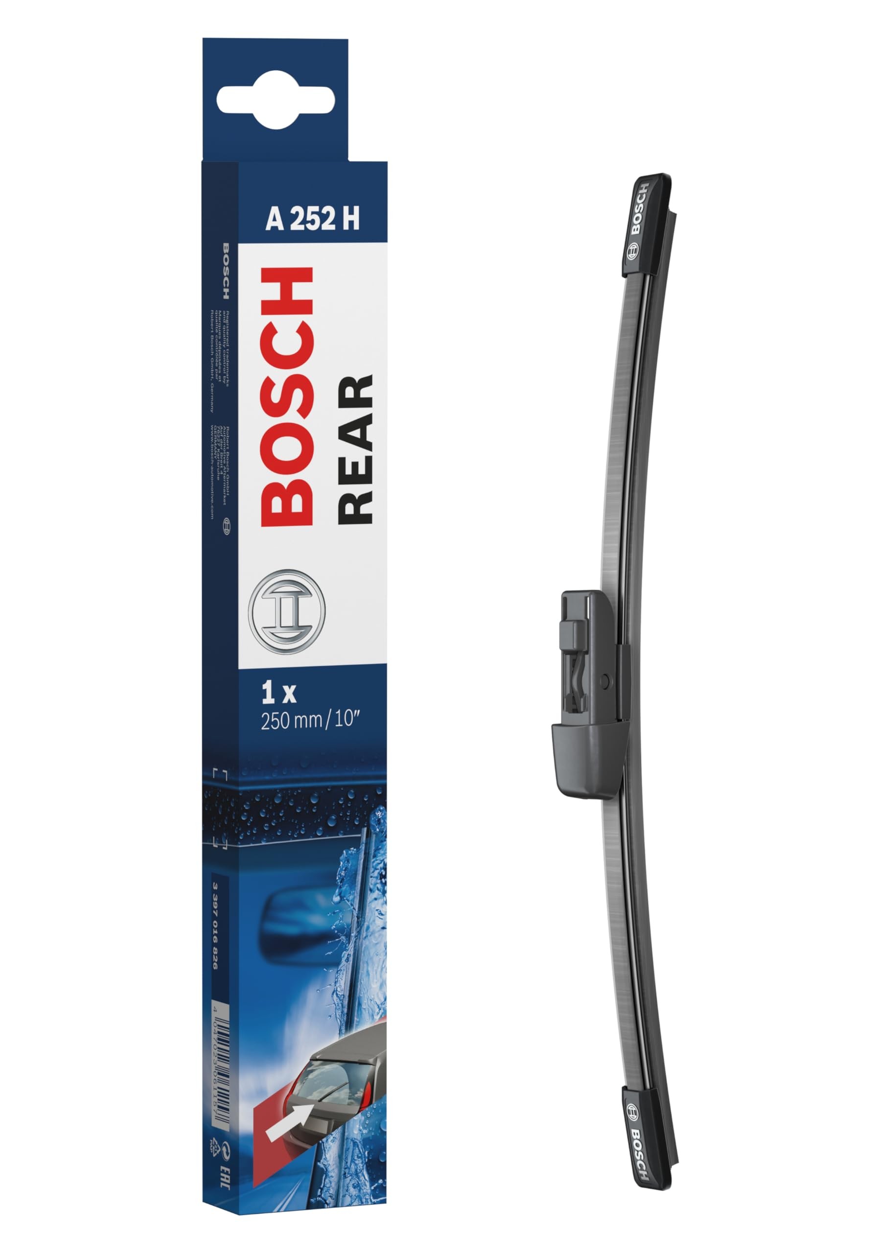 BOSCH Rear Arka Silecek Vw Golf 8 (2021-2022) [250 mm] A252S 3397016826