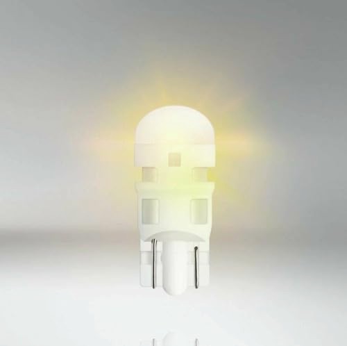 Osram T10 LED Turuncu Dipsiz WY5W Park ve Sinyal Ampülü 4 Yıl Garantili 2827-02B