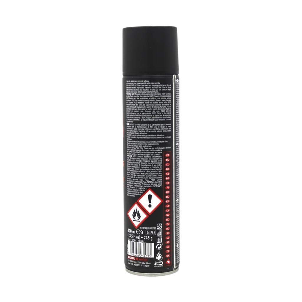 MOTUL A2 AİR FİLTER OİL SPRAY 400 ML