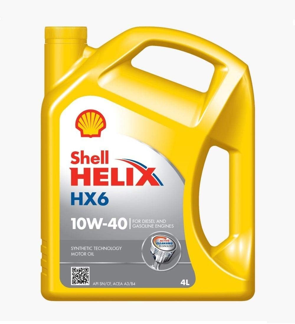 SHELL HELİX HX6 10W40 4 LİTRE