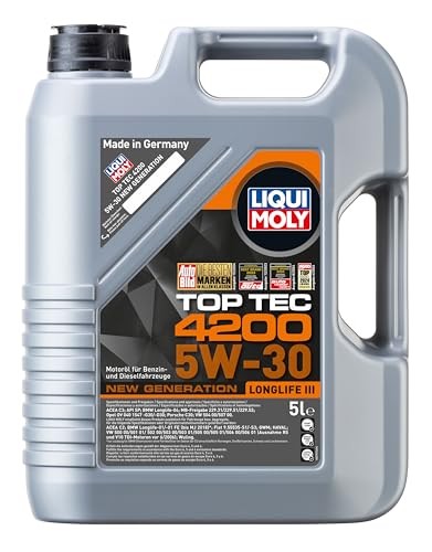 Liqui Moly top tec 4200 5lt motor yağı VW504/507