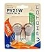 Photon PY21W Krom Diadem 12V 21W Amber Ampul, 2'li Paket