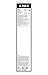 BOSCH Aerotwin Silecek Seti Mercedes GLA W247 (2024-2024), EQA W243 (2022-2024), B Serisi W246/W247 (2016-2023) [650/475 mm] A206S 3397014206