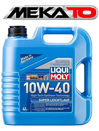 Liqui Moly Super Leichtlauf 10W-40 4 l Otomotiv Bakım Ürünü