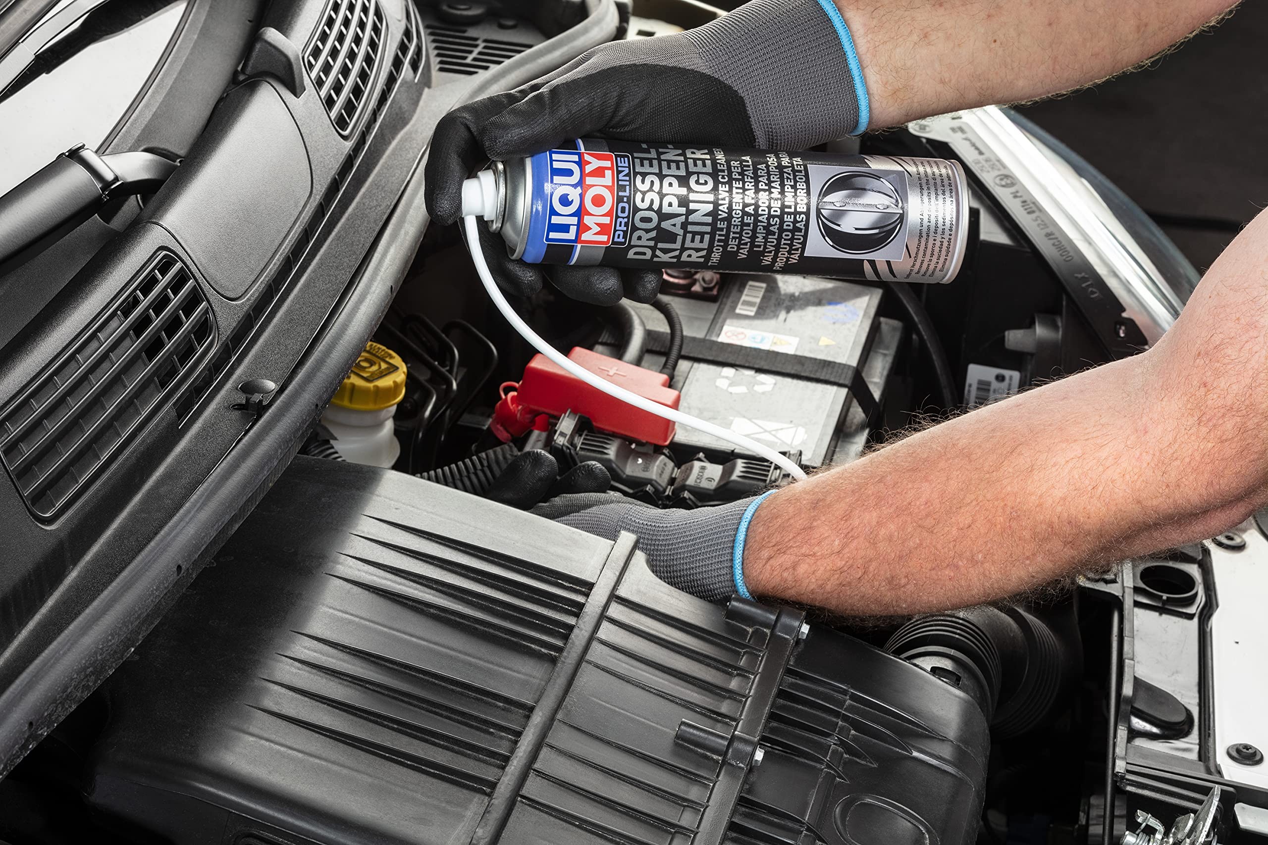 Liqui Moly Gaz Kelebek Valfi Temizleyicisi 400 ml Otomotiv Bakım Ürünü
