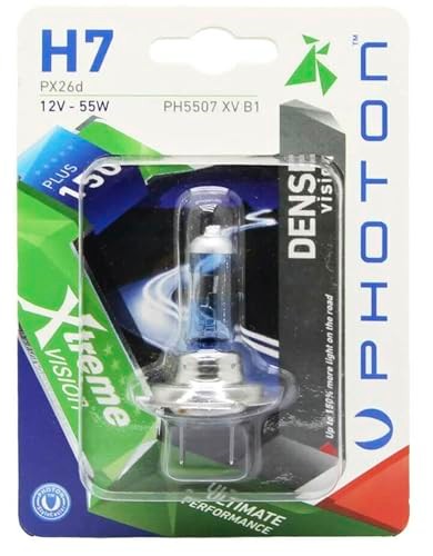Photon H7 Xtreme Vision Ampul, +%150 Fazla Işık, 12V - 55W