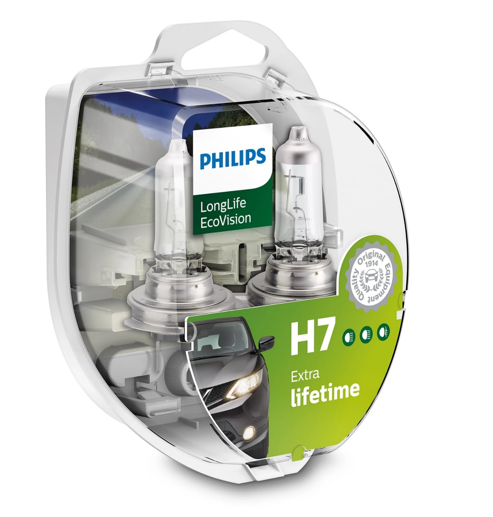 Philips H7 Longlife EcoVision Extra LifeTime