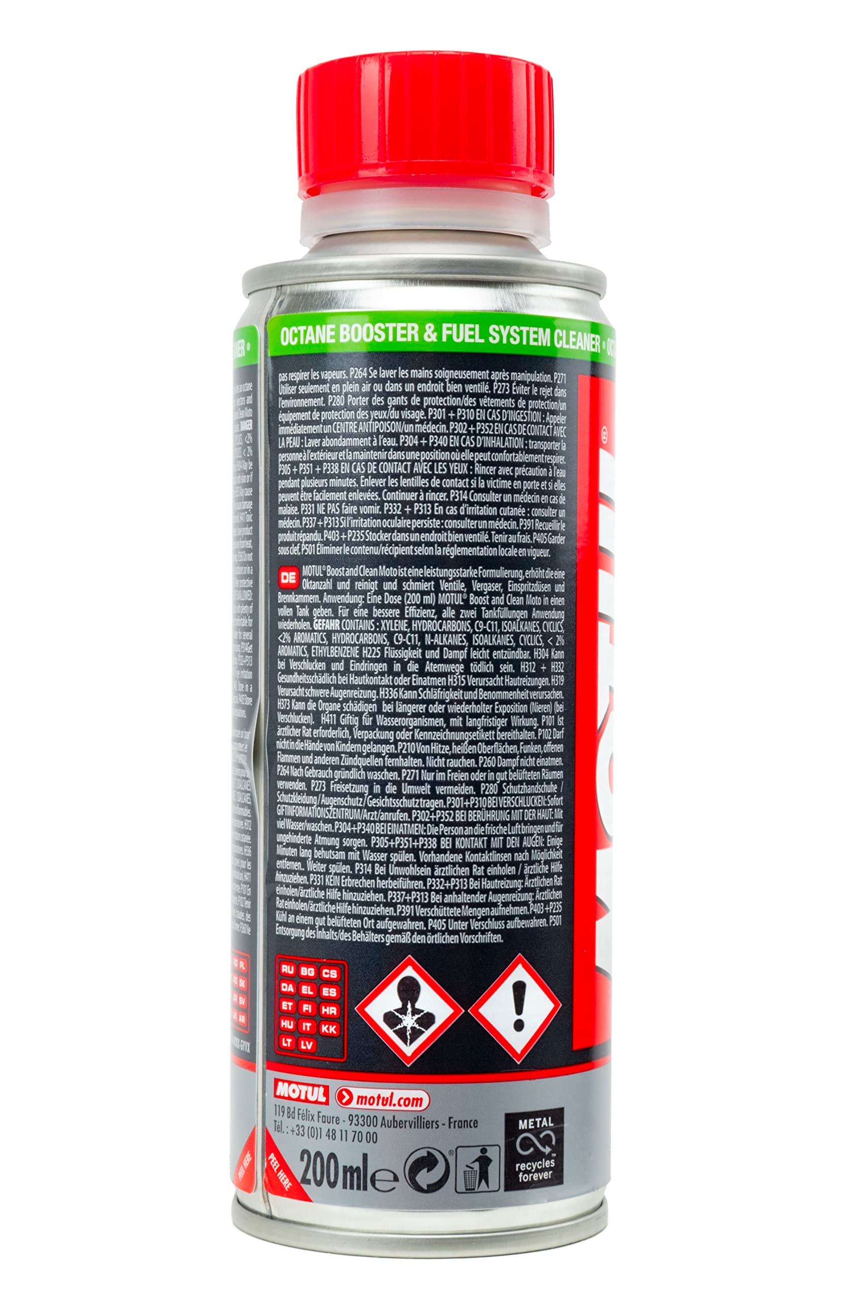 MOTUL BOOST AND CLEAN MOTO 200ML