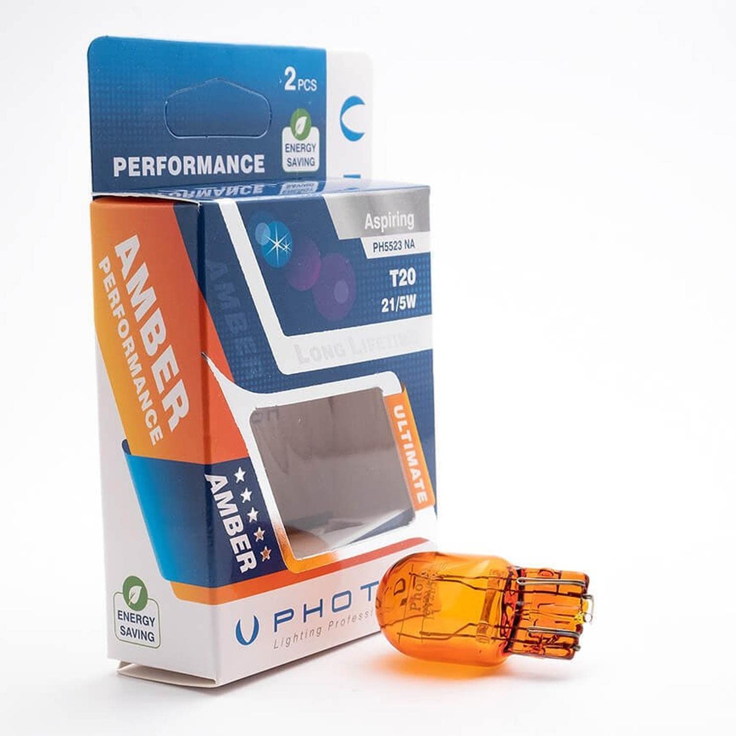Photon T20 21/5W 12V Çift Devre Naturel Amber Turuncu