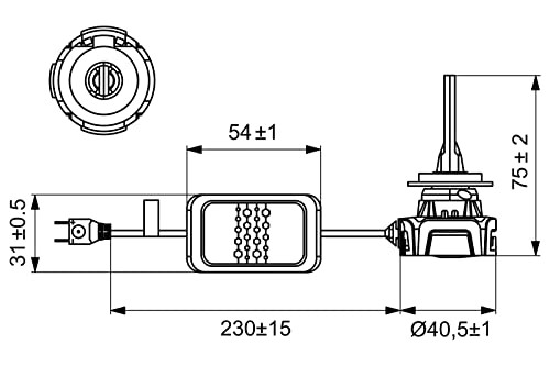Bosch H7 LED Gigalight
