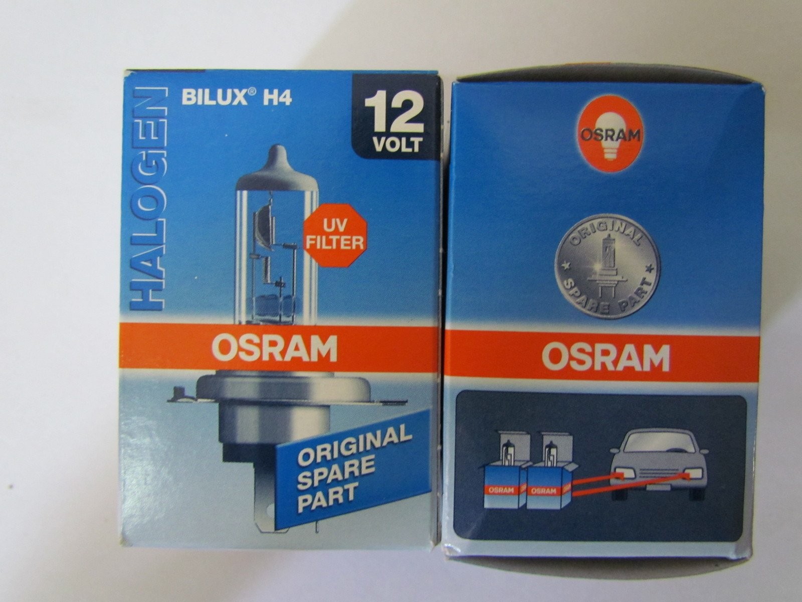 Osram Original BILUX H4 Halogen Light Car Light Made in Germany 60/55W